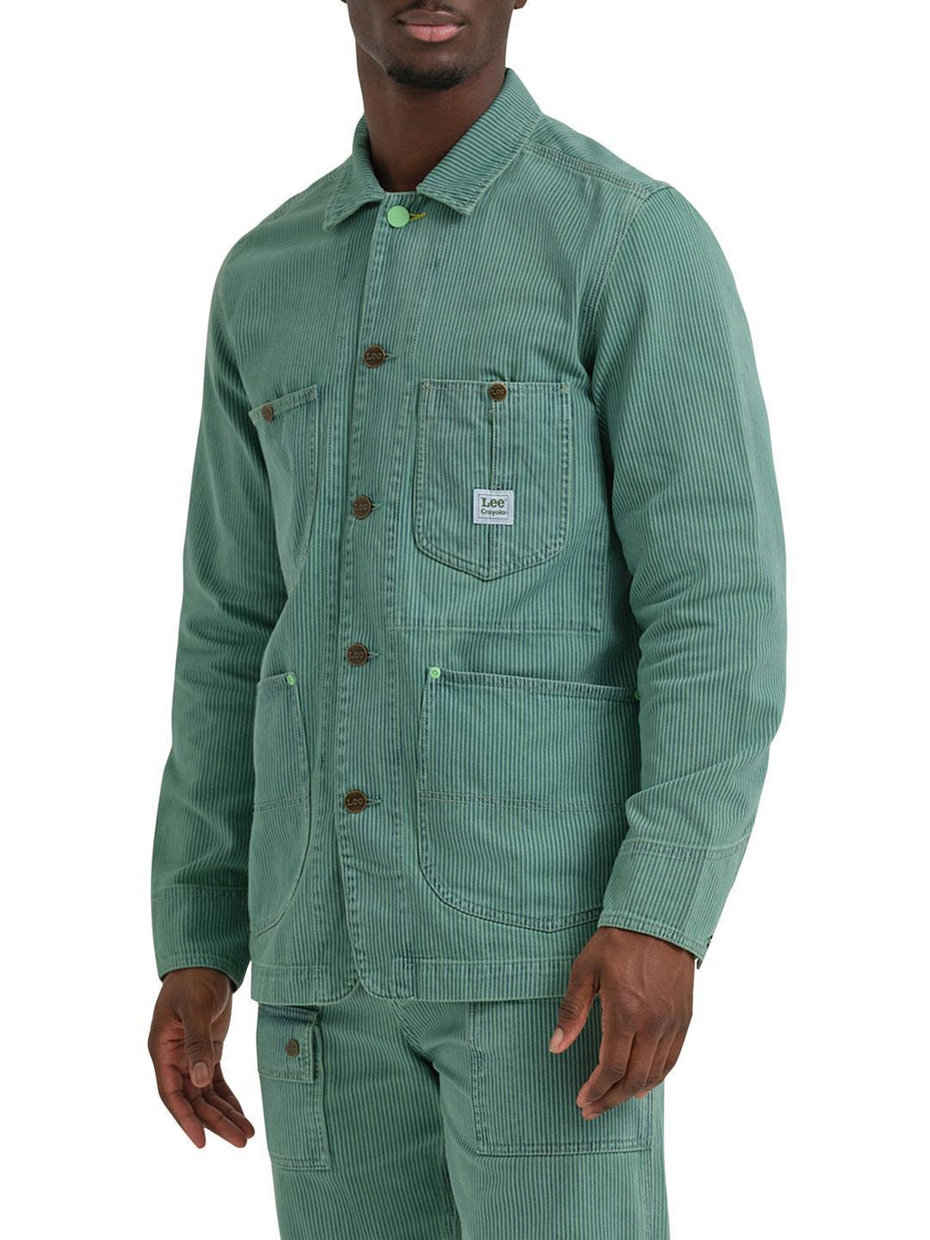 Lee x Crayola Men's Chore Jacket Magic Mint