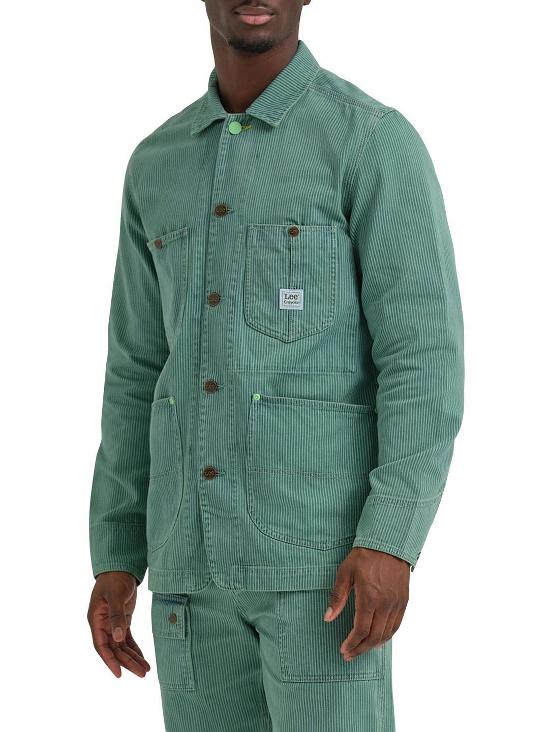 Lee x Crayola Men's Chore Jacket Magic Mint