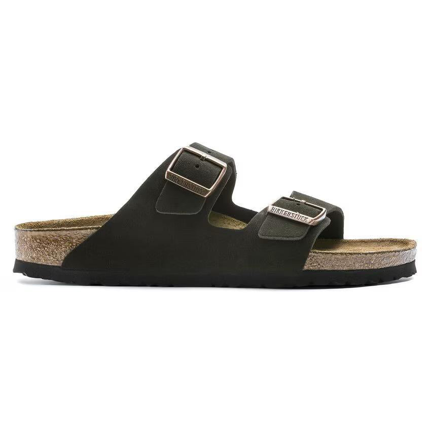 Birkenstock Arizona Soft Footbed Suede Leather - Mocha