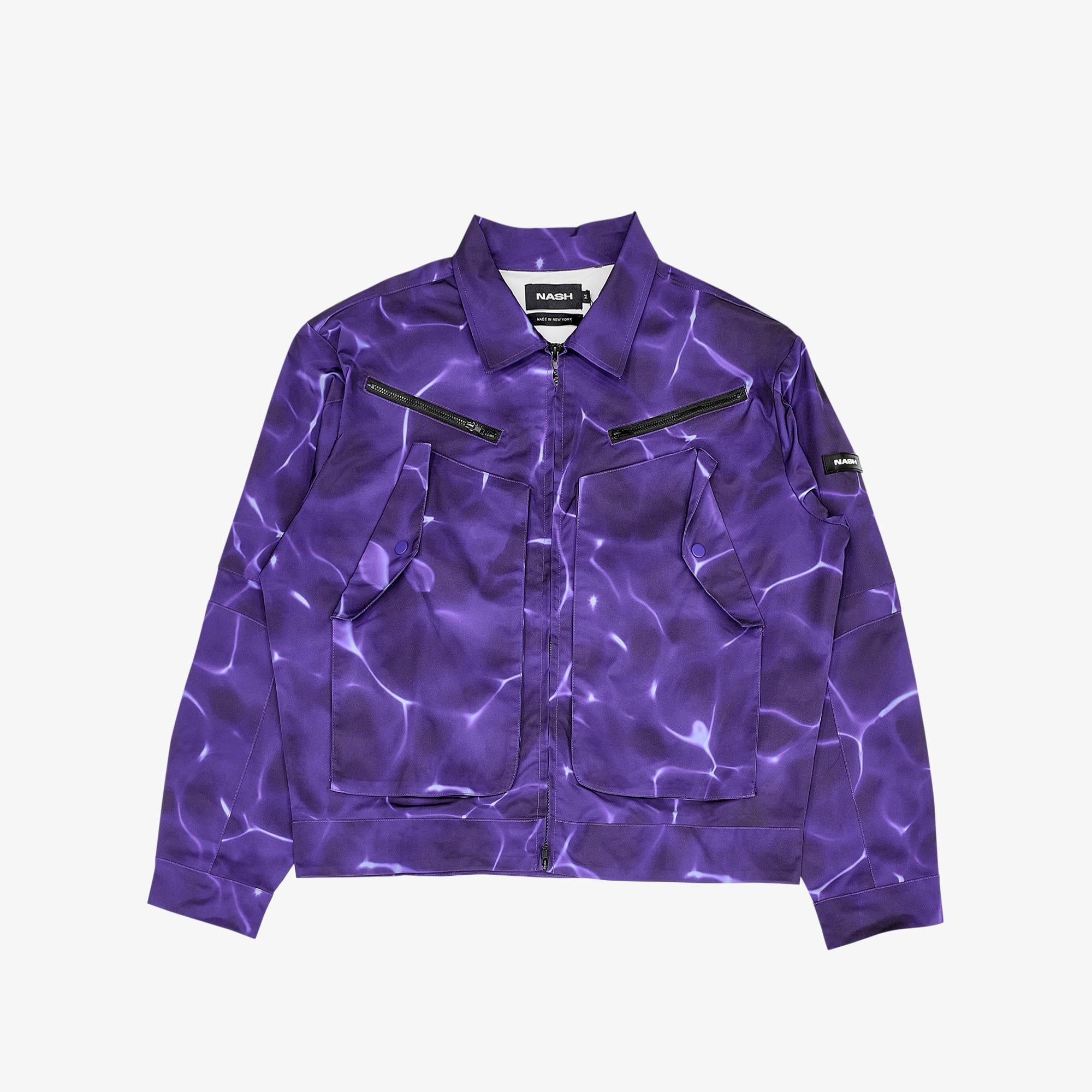 Nash Quad Jacket Deep Violet