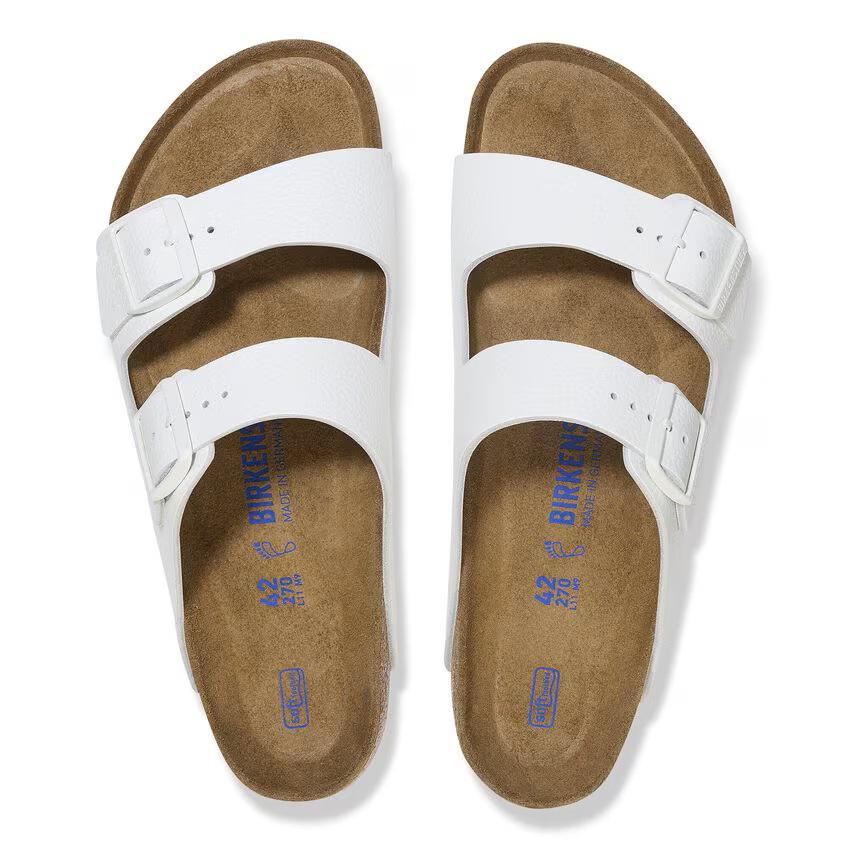Birkenstock Arizona Soft Footbed Leather - White