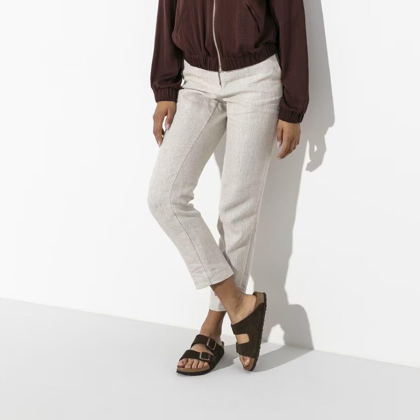 Birkenstock Arizona Soft Footbed Suede Leather - Mocha
