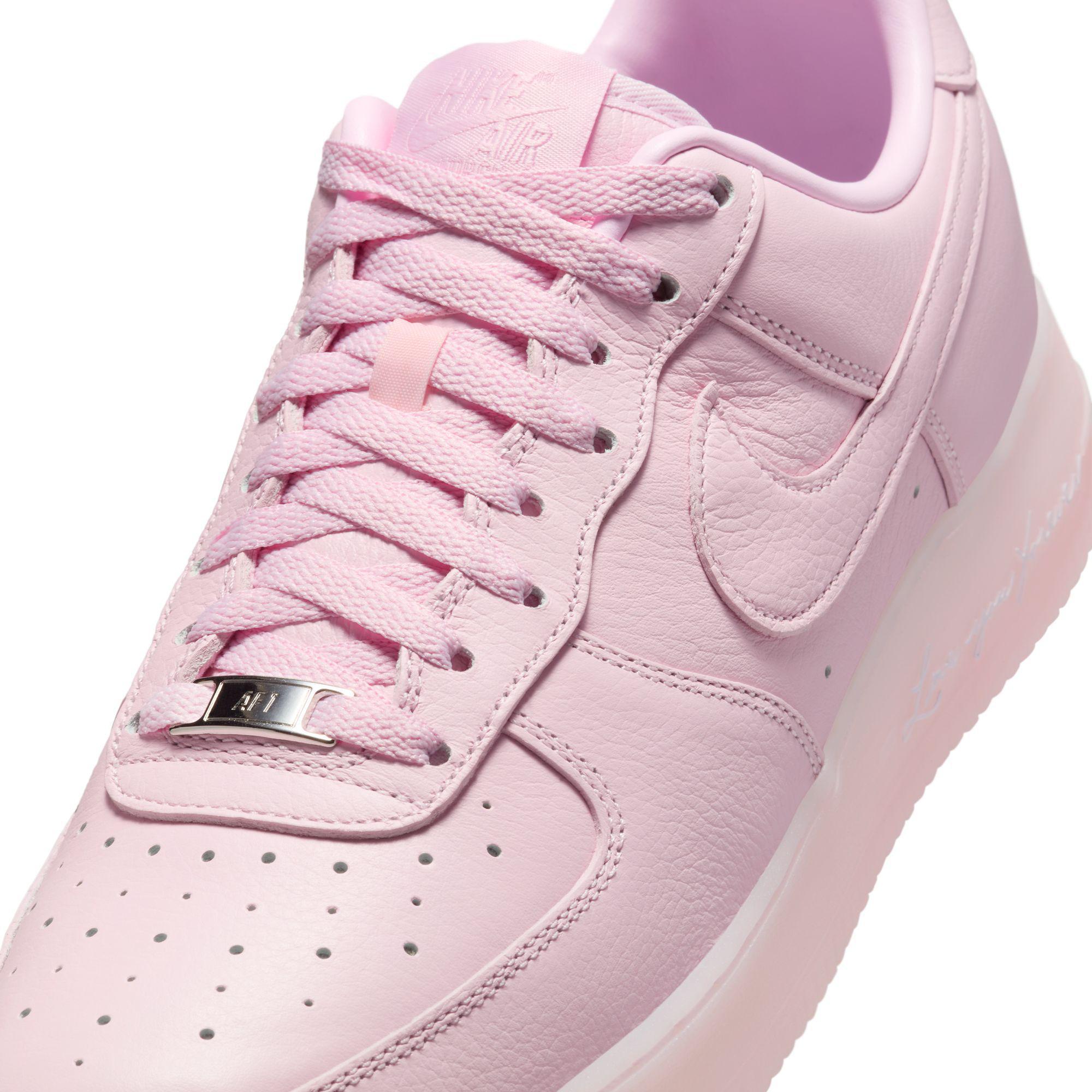 Nike x NOCTA Air Force 1 Low Pink Foam/Cobalt Tint-Metallic Silver