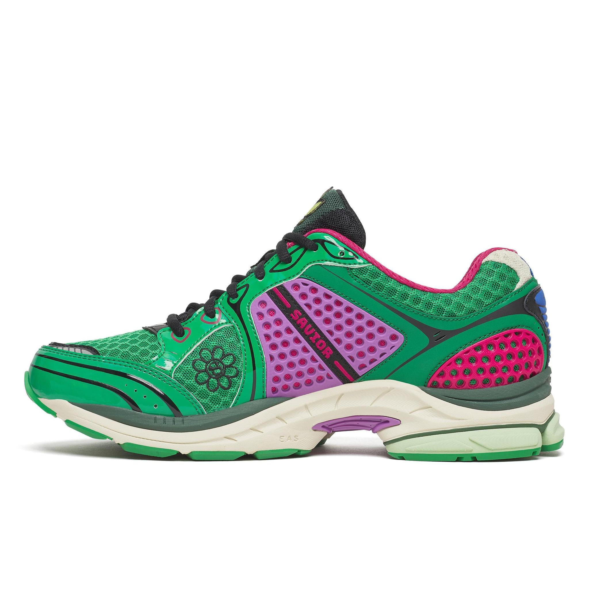 Jae Tips x Saucony Progrid Triumph 4 "Flowers Grow Uptown" Fern/Fern
