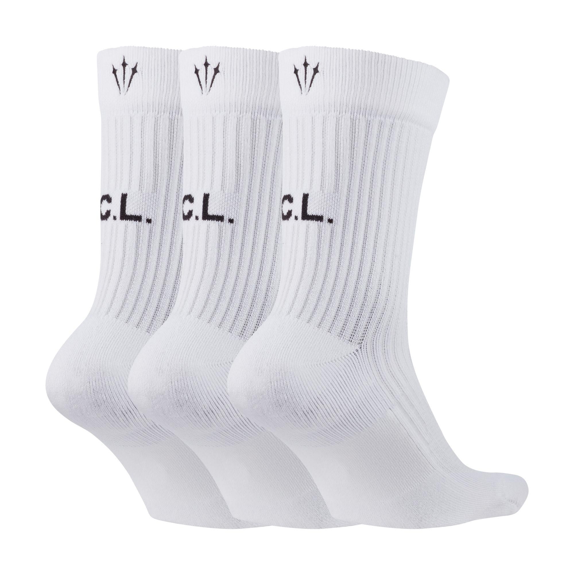 Nike x NOCTA Crew Socks 3 Pack White