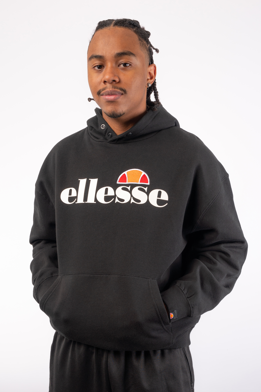 Ellesse Milano HD OH Hoody Black