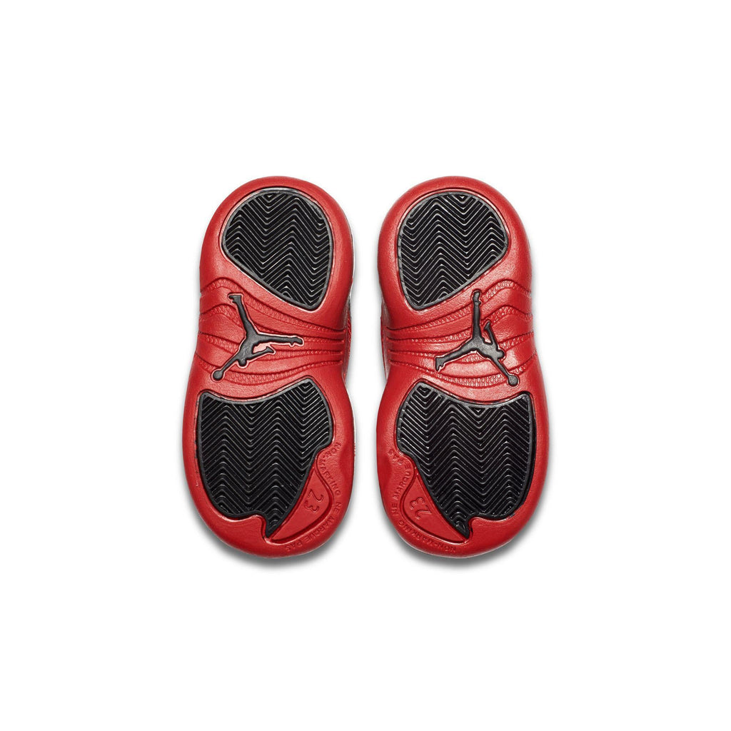 Jordan 12 Retro Baby/Toddler Shoe Black/Varsity Red