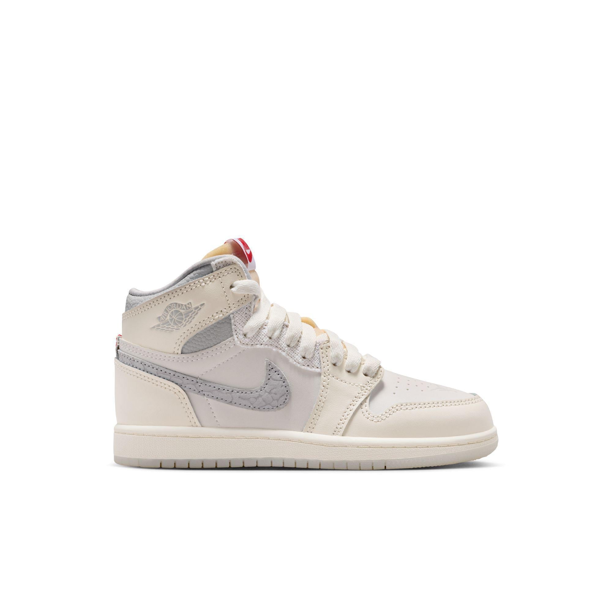 Jordan 1 Retro High OG Little Kids' Shoes "Sail/University Red"