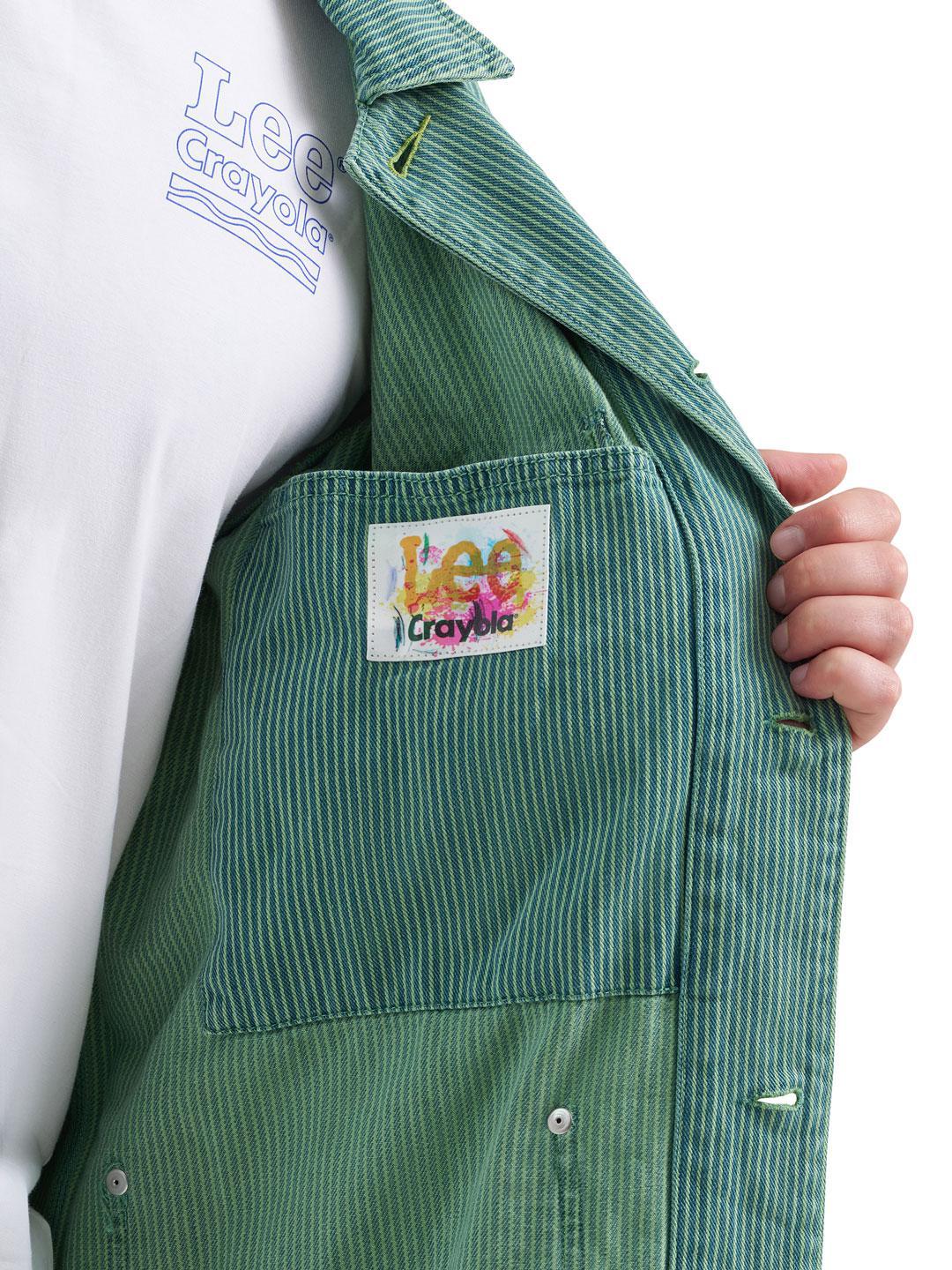 Lee x Crayola Men's Chore Jacket Magic Mint