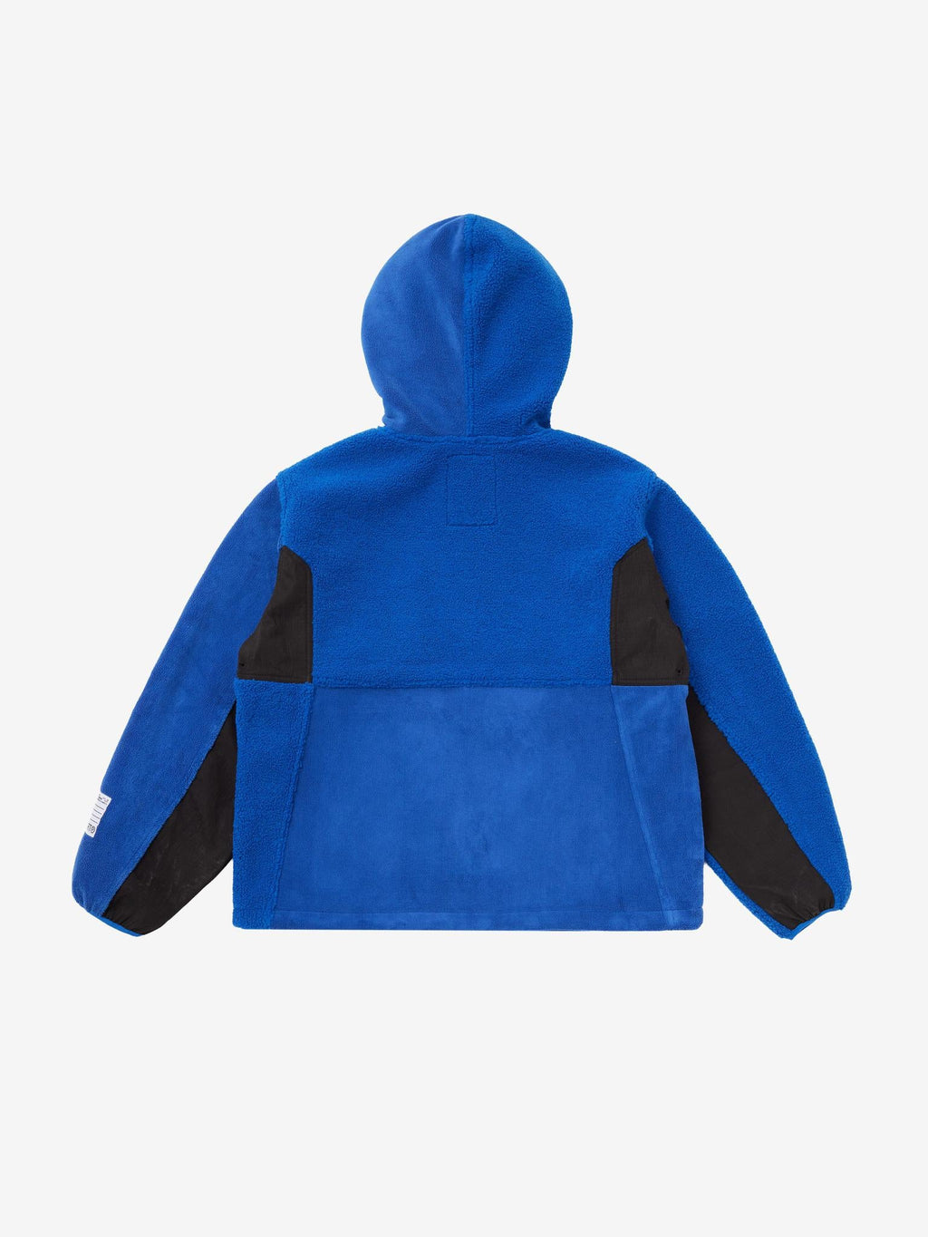 SCRT® Patchwork Hooded Fleece Blue