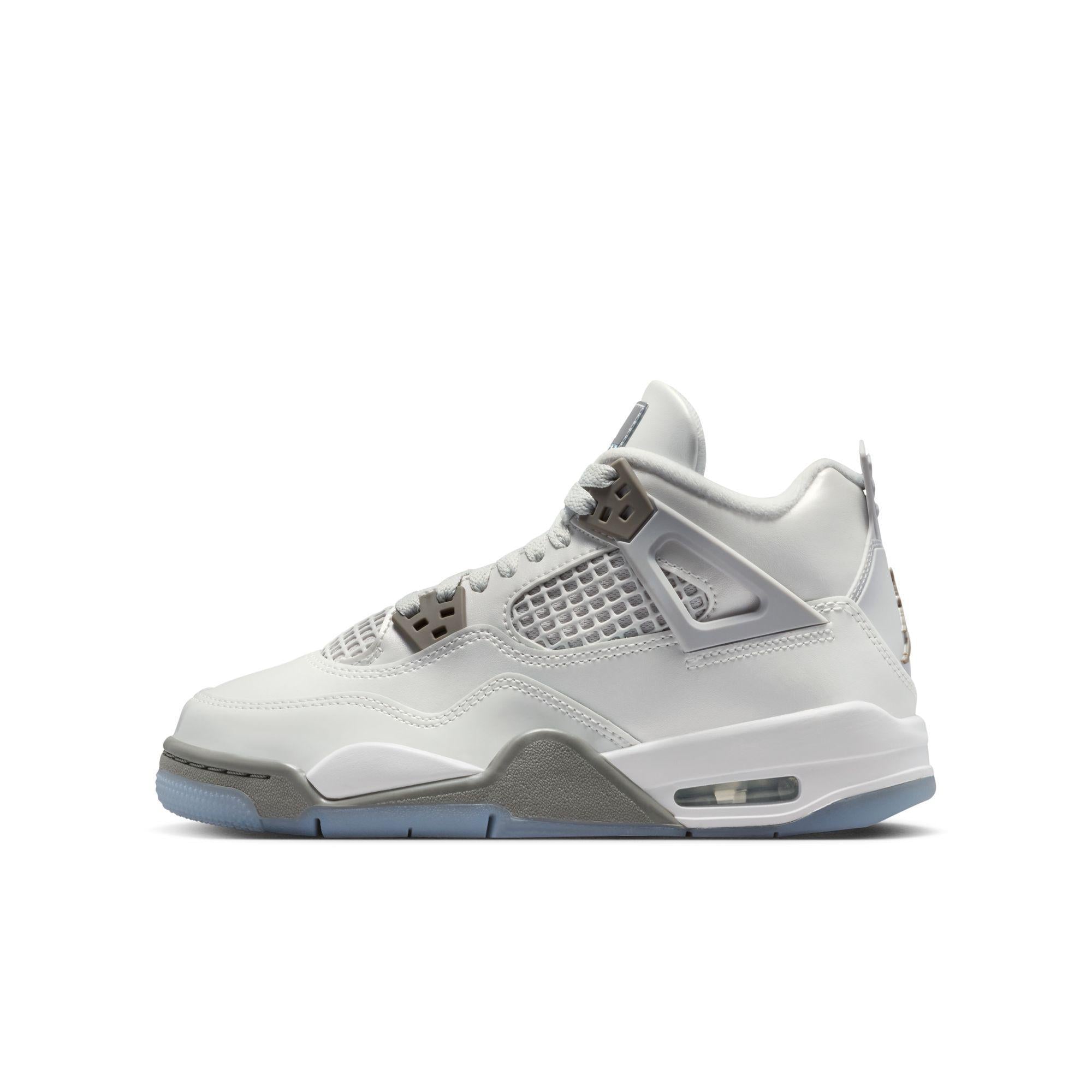 Air Jordan 4 Retro "Blue Chill" Big Kids' Shoes