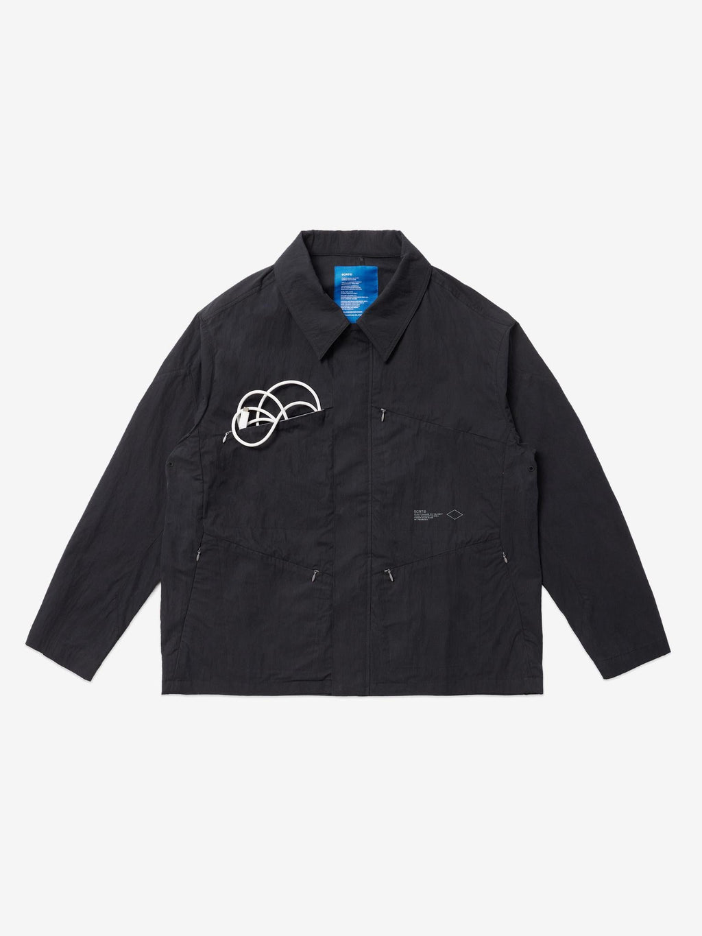 SCRT® Technical Overshirt Black