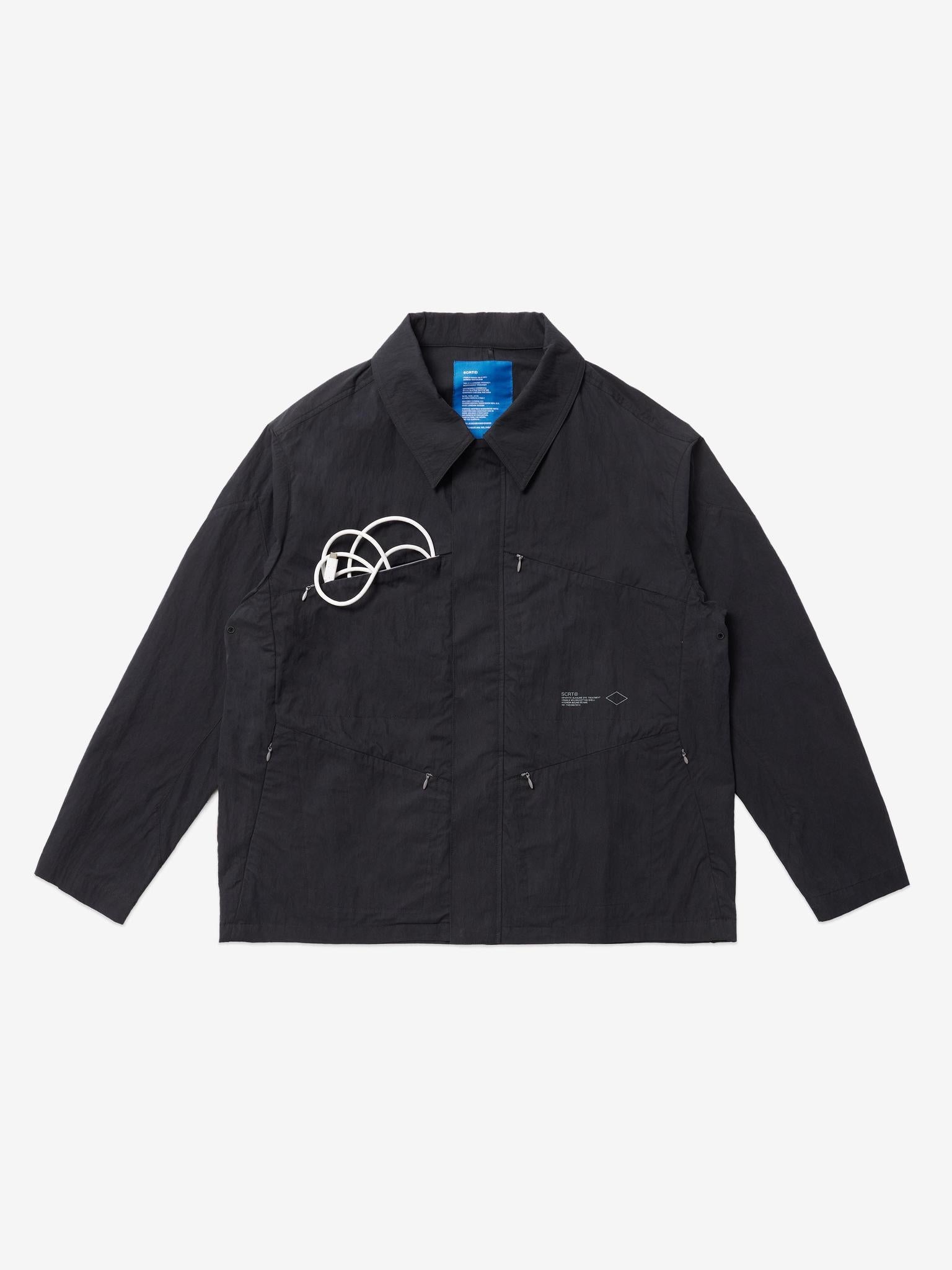 SCRT® Technical Overshirt Black