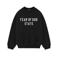 Fear of God Essentials Heavy Fleece Crewneck Black