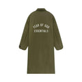 Fear of God Essentials Textured Nylon Trench Military