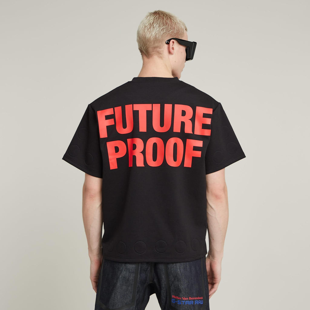 GSxWVB Oversized Boxy Tee Black