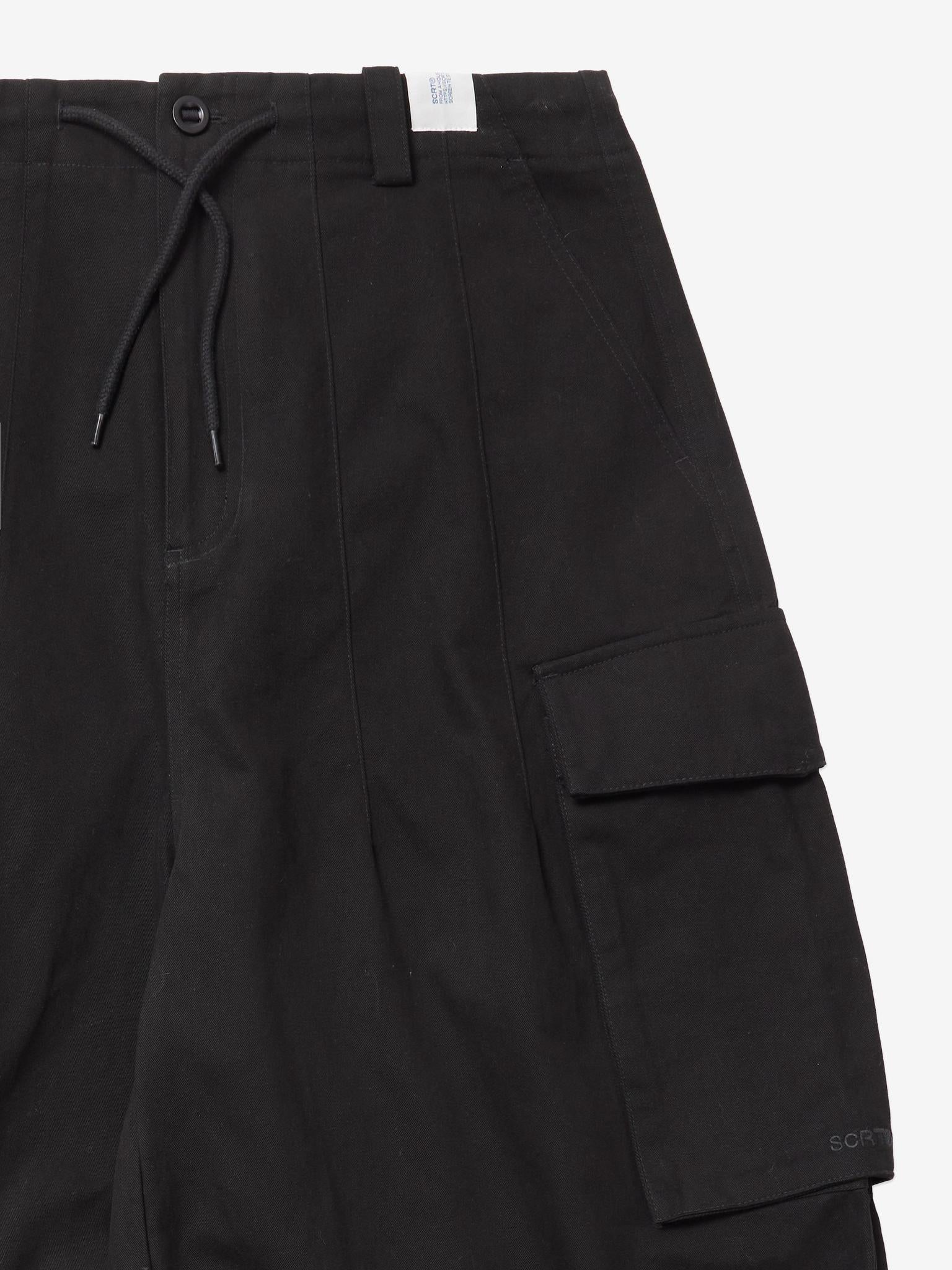 SCRT® BDU Balloon Cargo Trousers Black