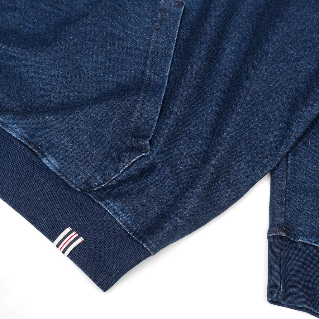 Fila Denim Research Hoodie Indigo Blue