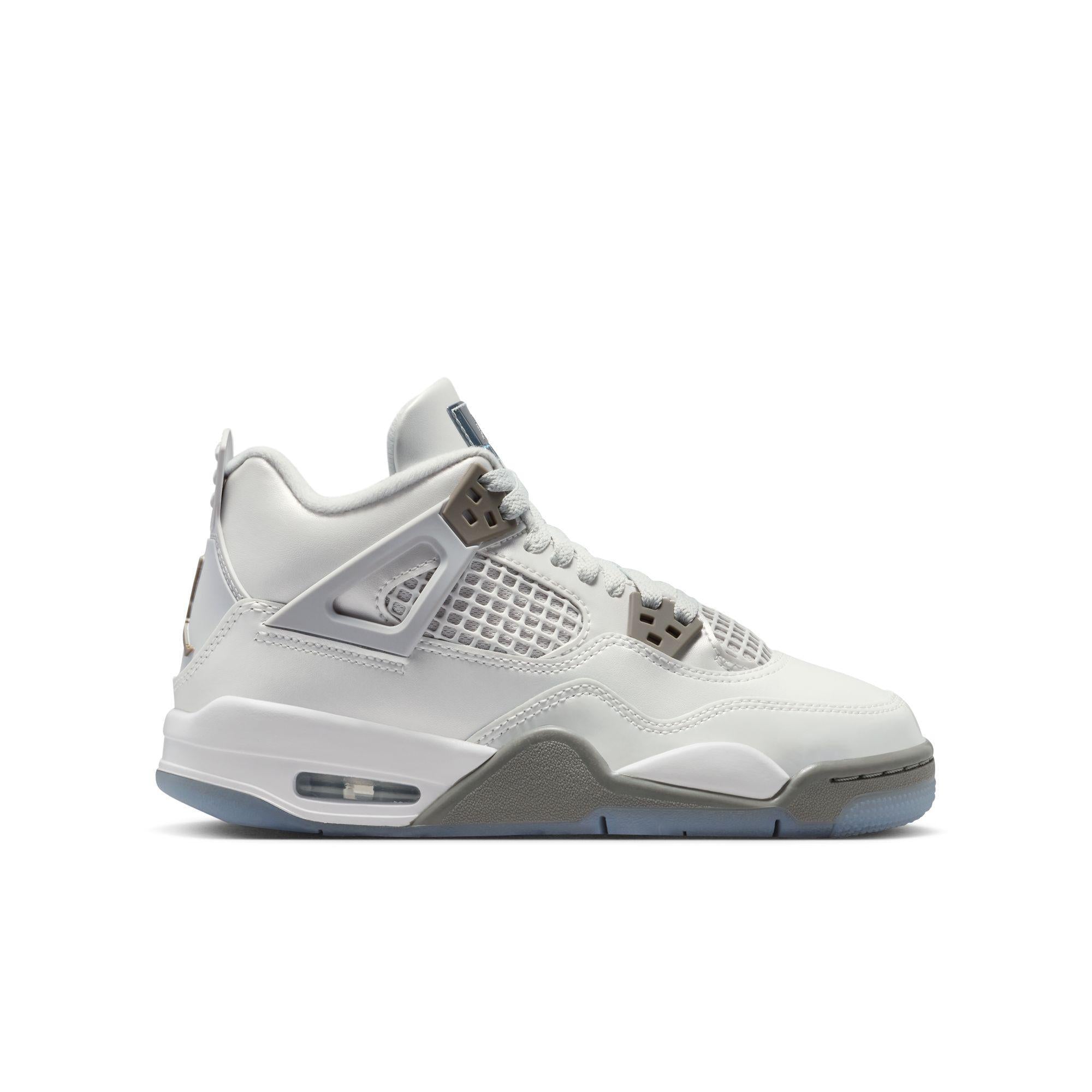 Air Jordan 4 Retro "Blue Chill" Big Kids' Shoes