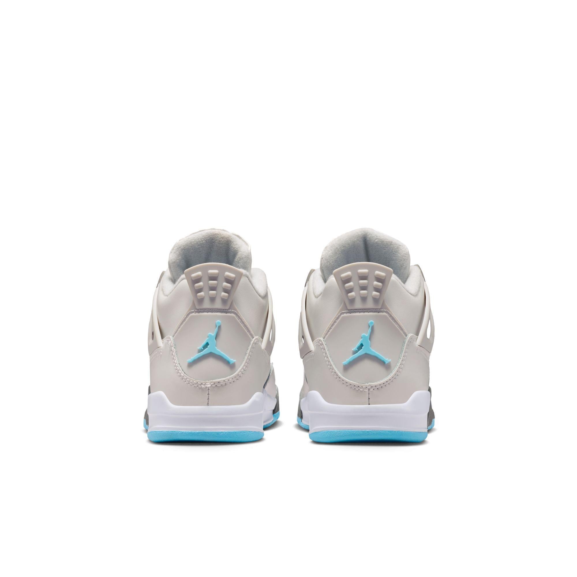 Jordan 4 Retro Little Kids' Shoes "Blue Chill"