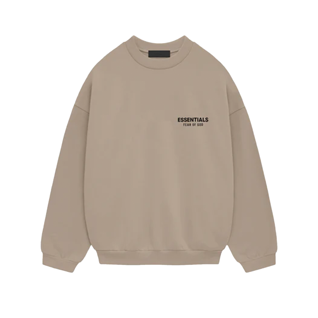 Fear of God Essentials Fleece Crewneck Desert Sand
