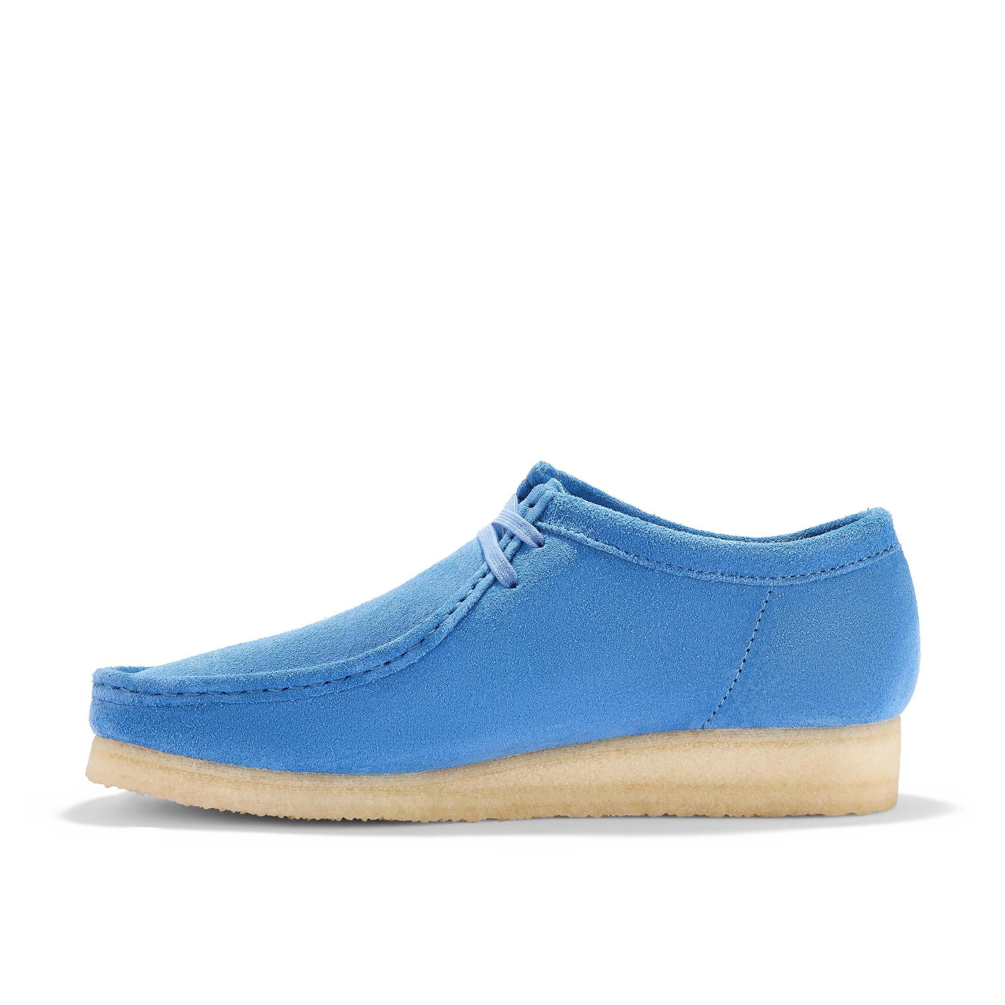 Clarks Wallabee Blue Suede