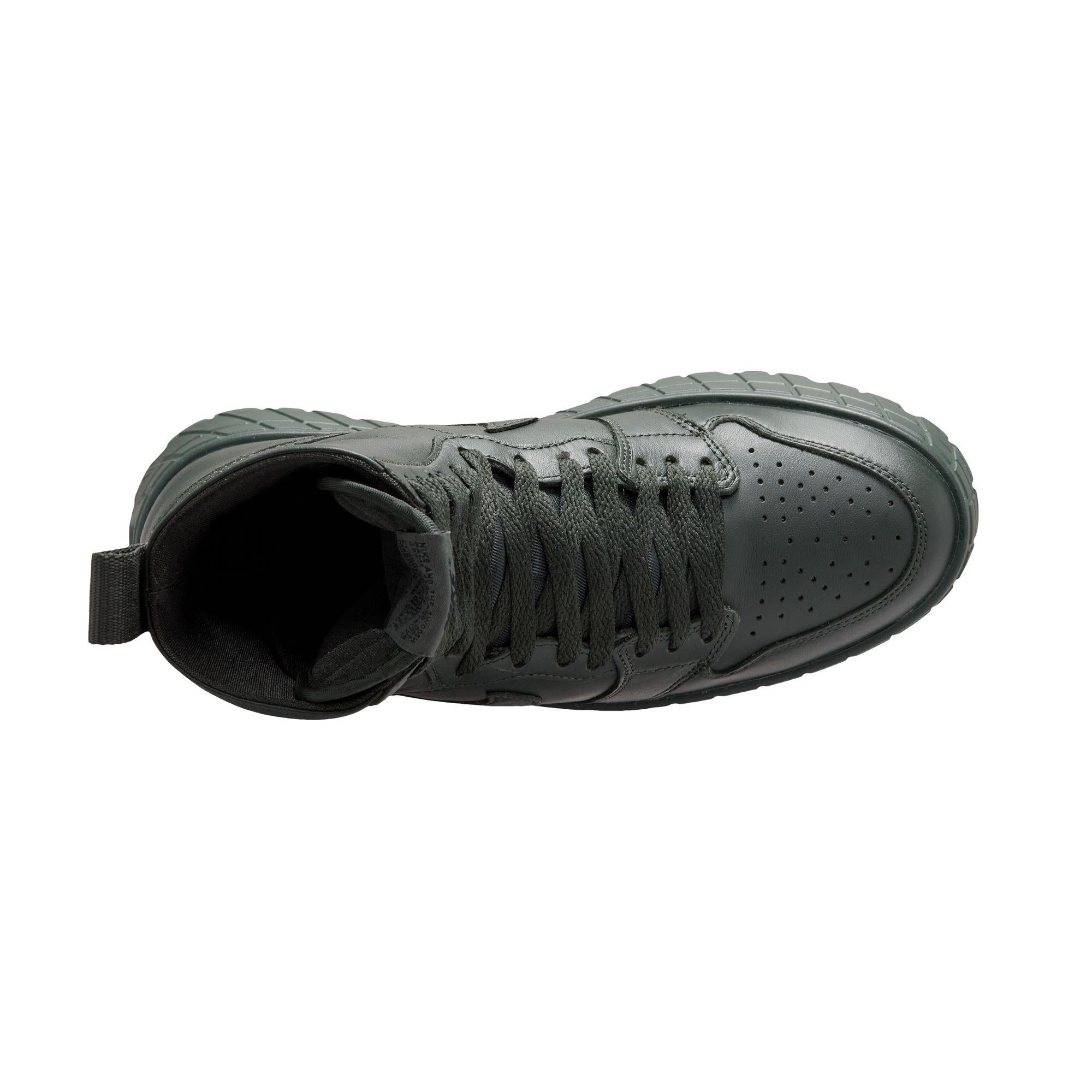 Women's Boots Air Jordan 1 Brooklyn Deepest Green/Black-Deepest Green