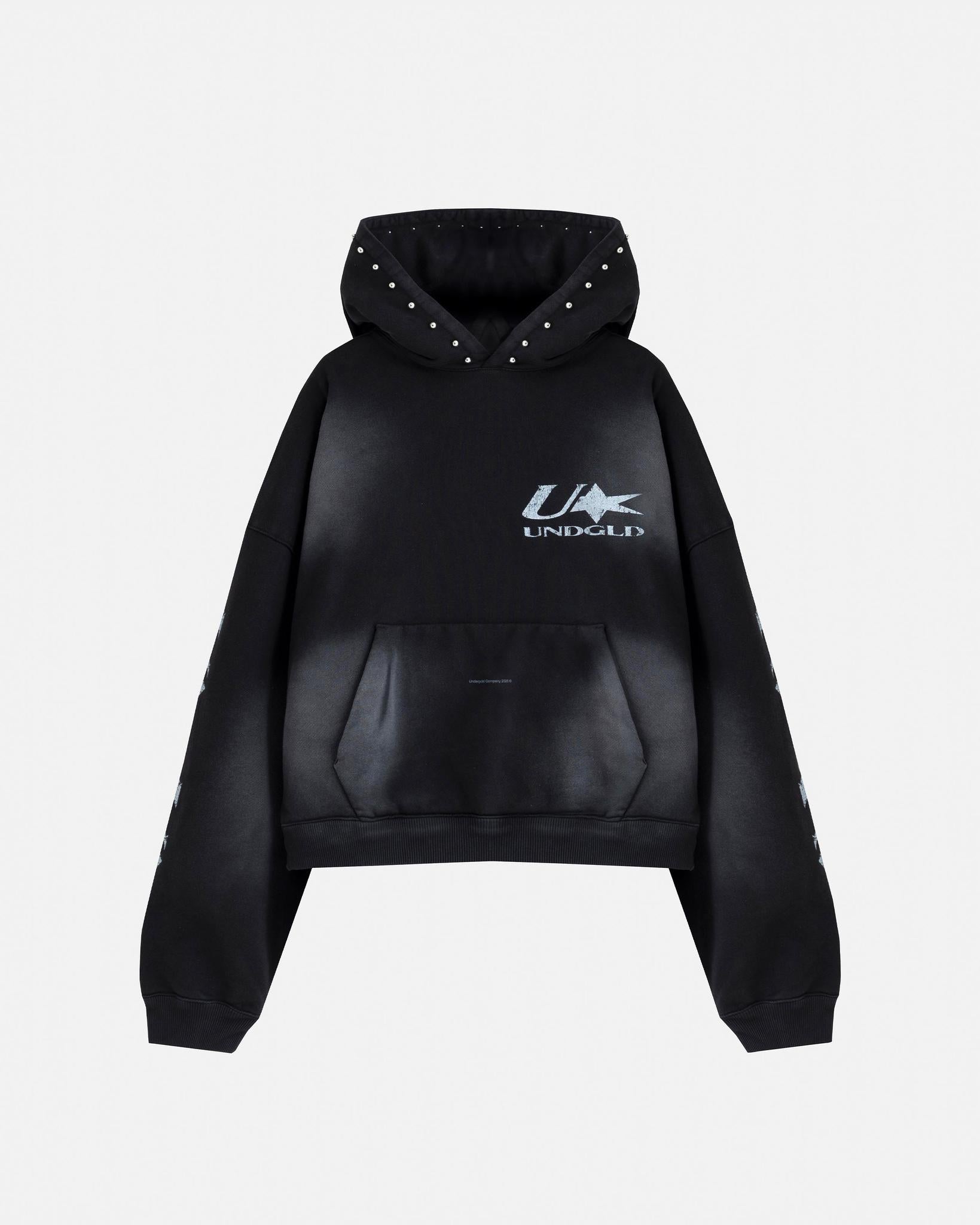 Undergold Agnus Dei U Star Hoodie Smokey Black