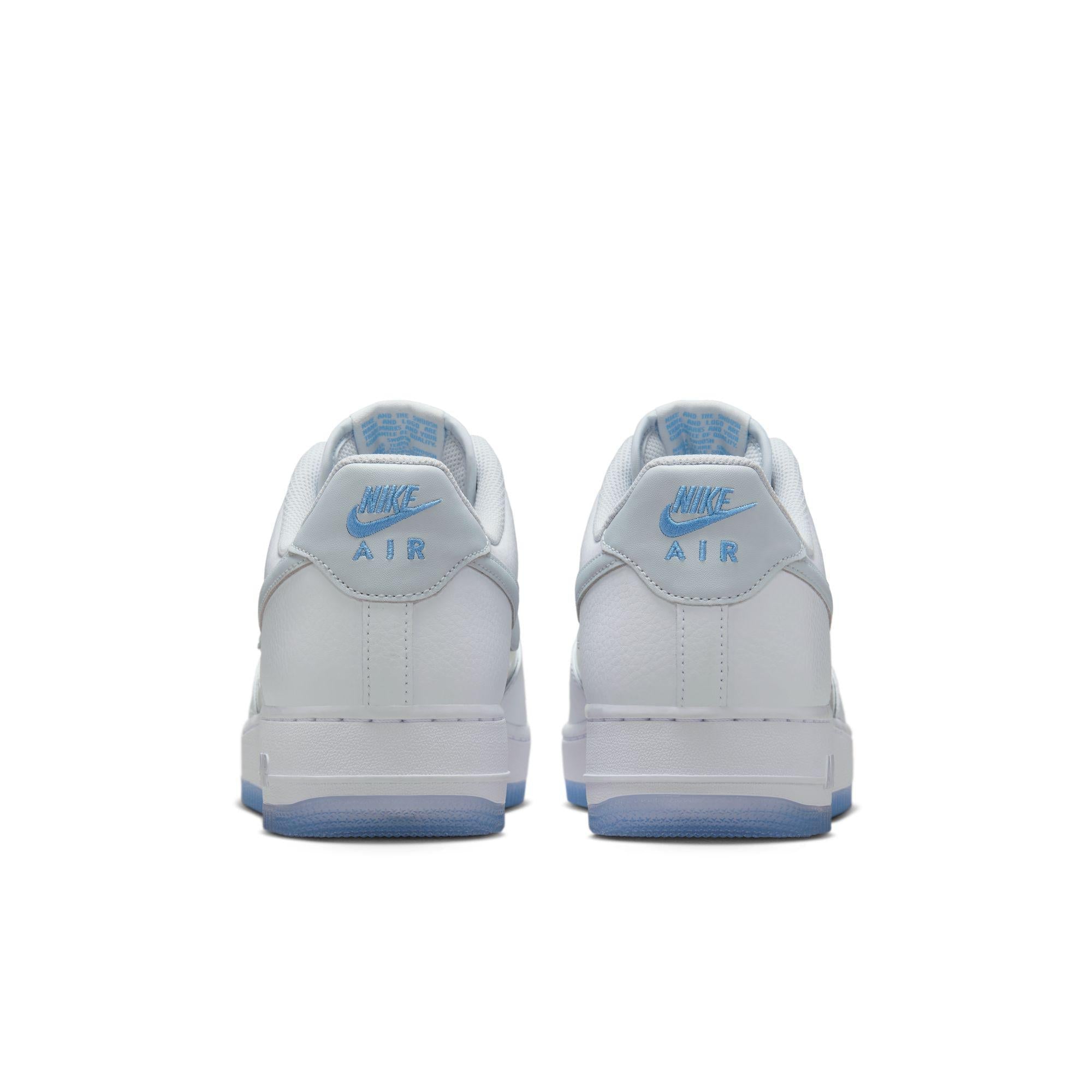 Nike Air Force 1 Retro White/Pure Platinum-University Blue