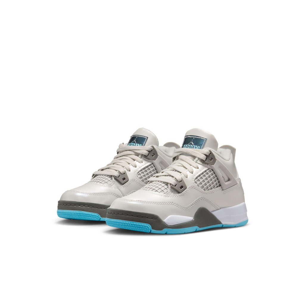 Jordan 4 Retro Little Kids' Shoes "Blue Chill"