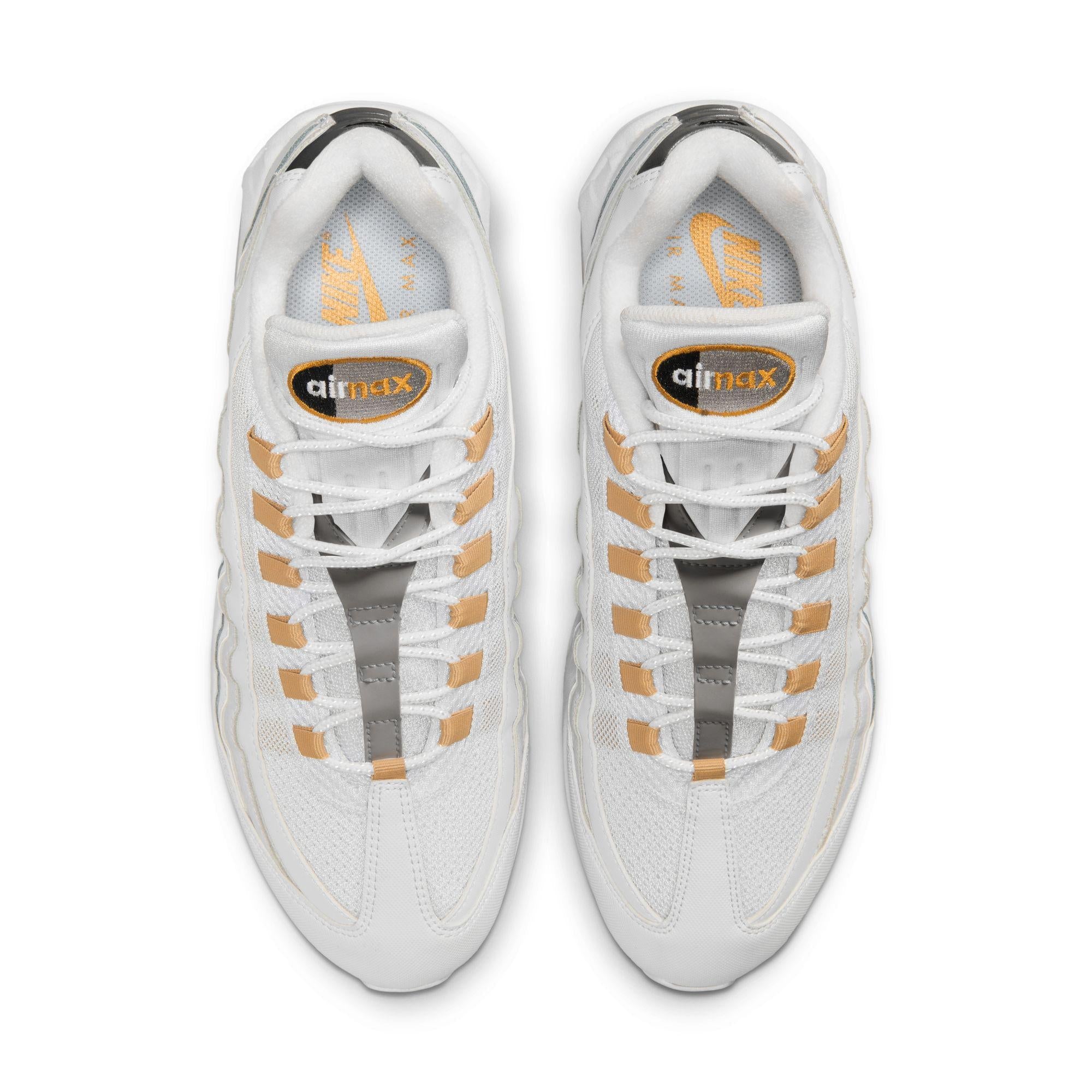 Nike Air Max 95 OG White/Metallic Gold-Black-Pearl Grey