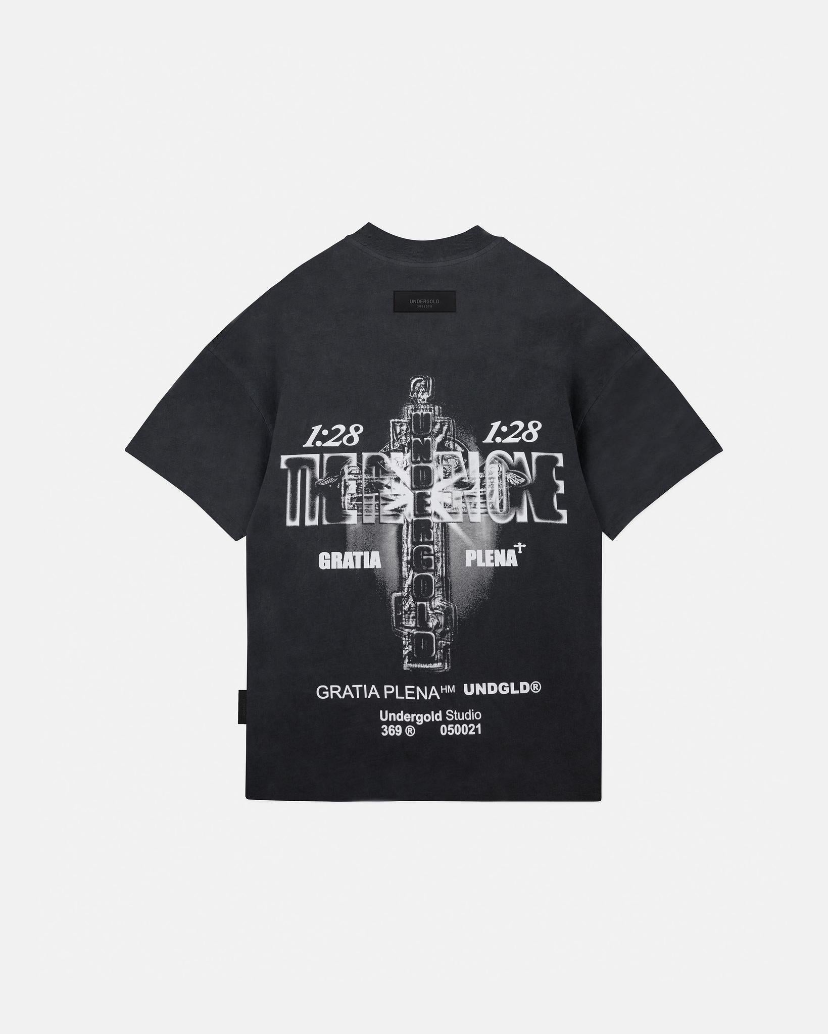 Undergold Gratia Plena The Risen One T-Shirt Vintage Black