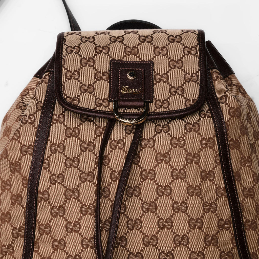 Guccisima GG Canvas Abbey Backpack