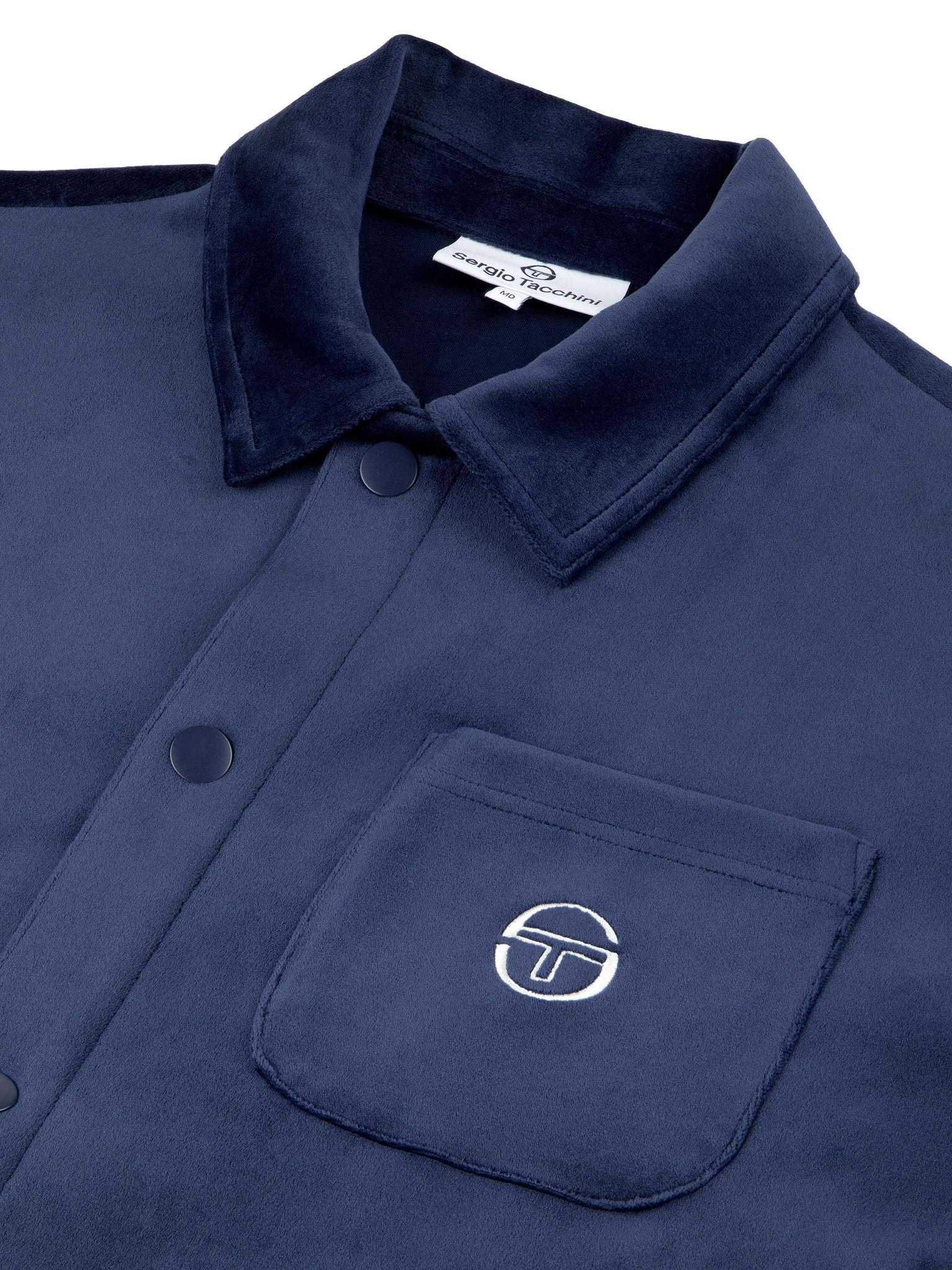 Sergio Tacchini Maglia Velour Overshirt