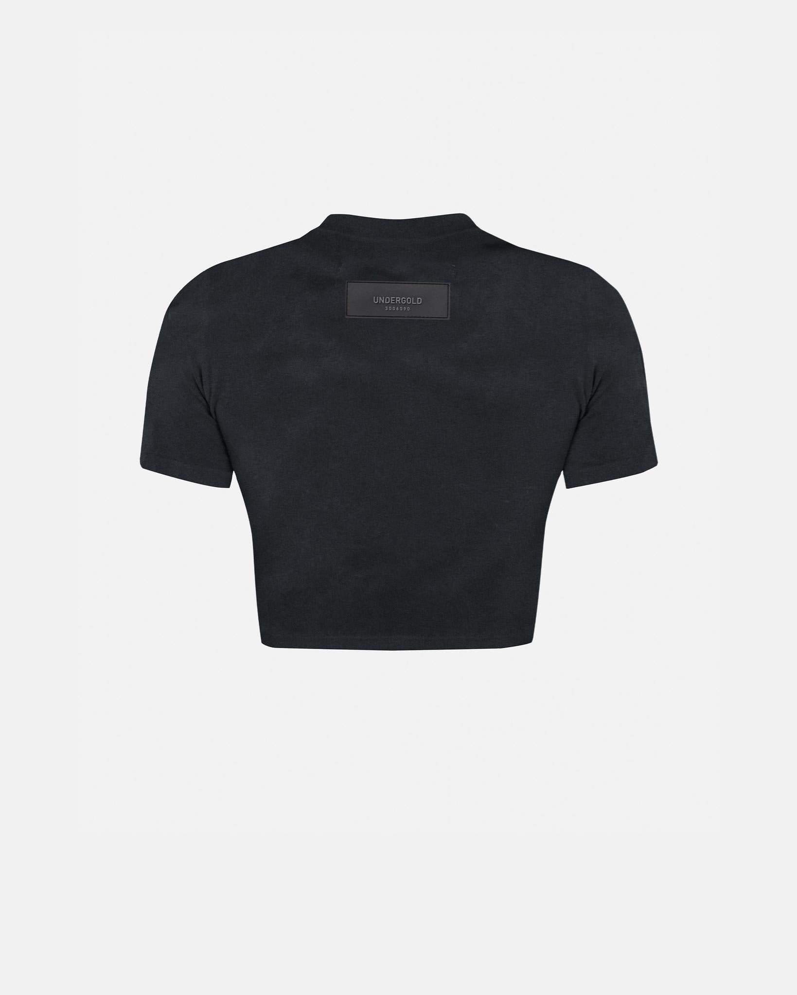 Undergold Agnus Dei UNDRGLD Baby Tee Vintage Black