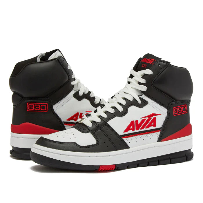 AVIA LEGACY 830 (MENS) BLACK / WHITE / RED