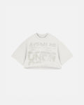 Undergold Agnus Dei Chrome Crop Top White