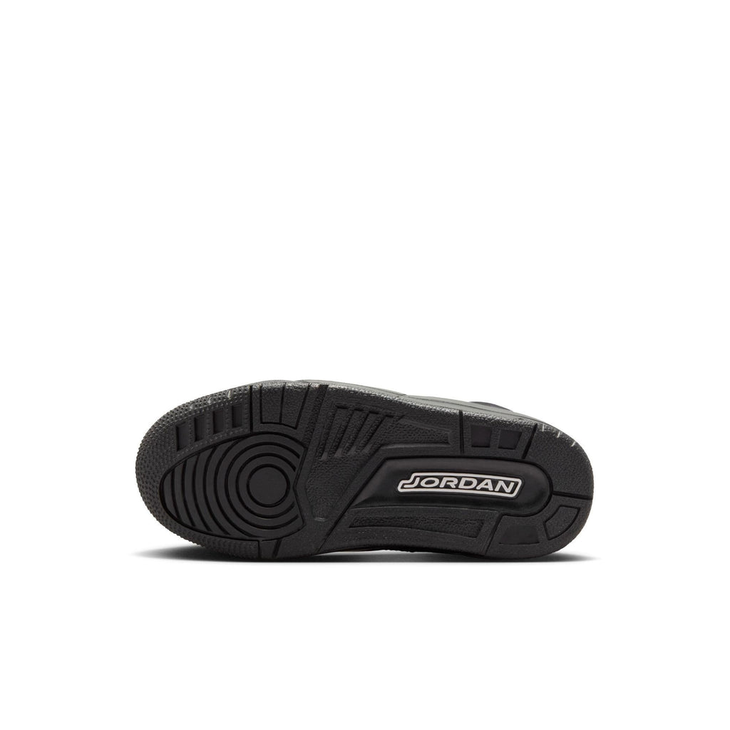 Jordan 3 Retro Little Kids' Shoes Black/Dark Charcoal-White