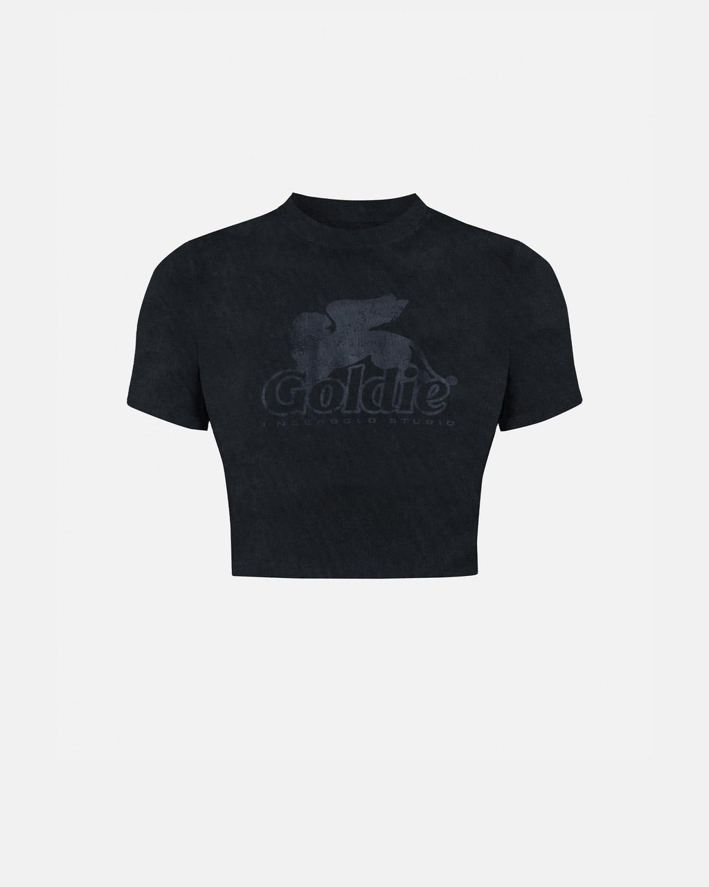 Undergold Agnus Dei UNDRGLD Baby Tee Vintage Black