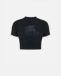 Undergold Agnus Dei UNDRGLD Baby Tee Vintage Black
