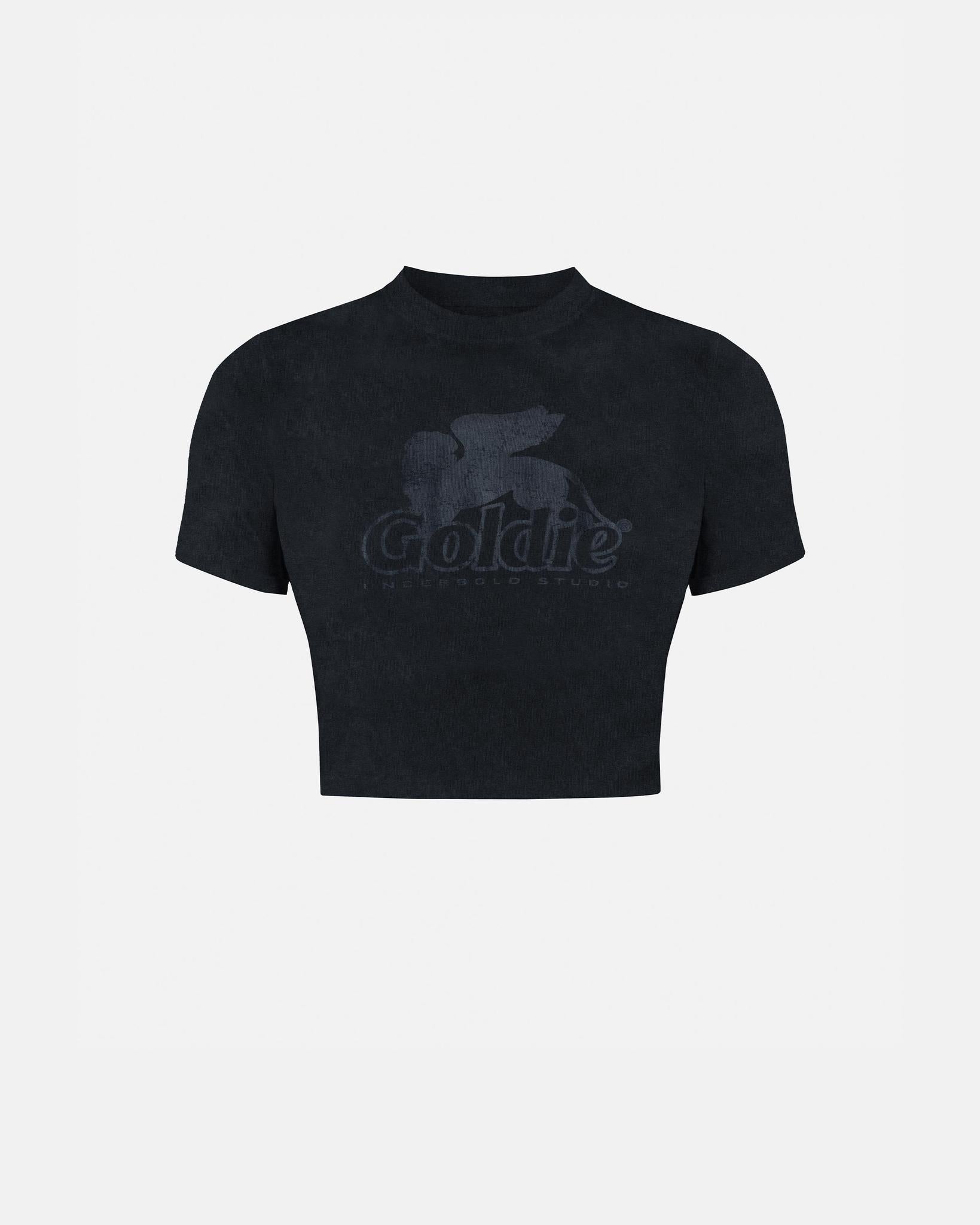 Undergold Agnus Dei UNDRGLD Baby Tee Vintage Black