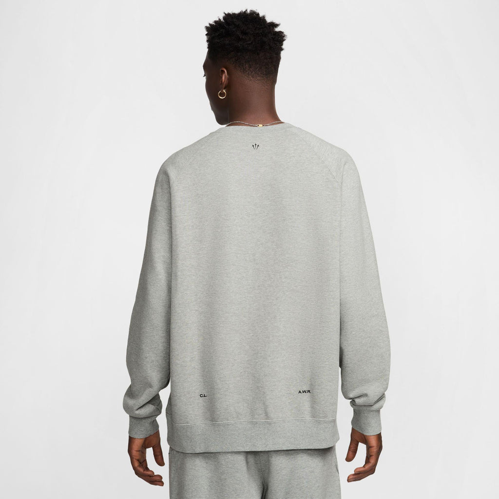 Nike x NOCTA Men's Fleece CS Crew Dark Grey Heather