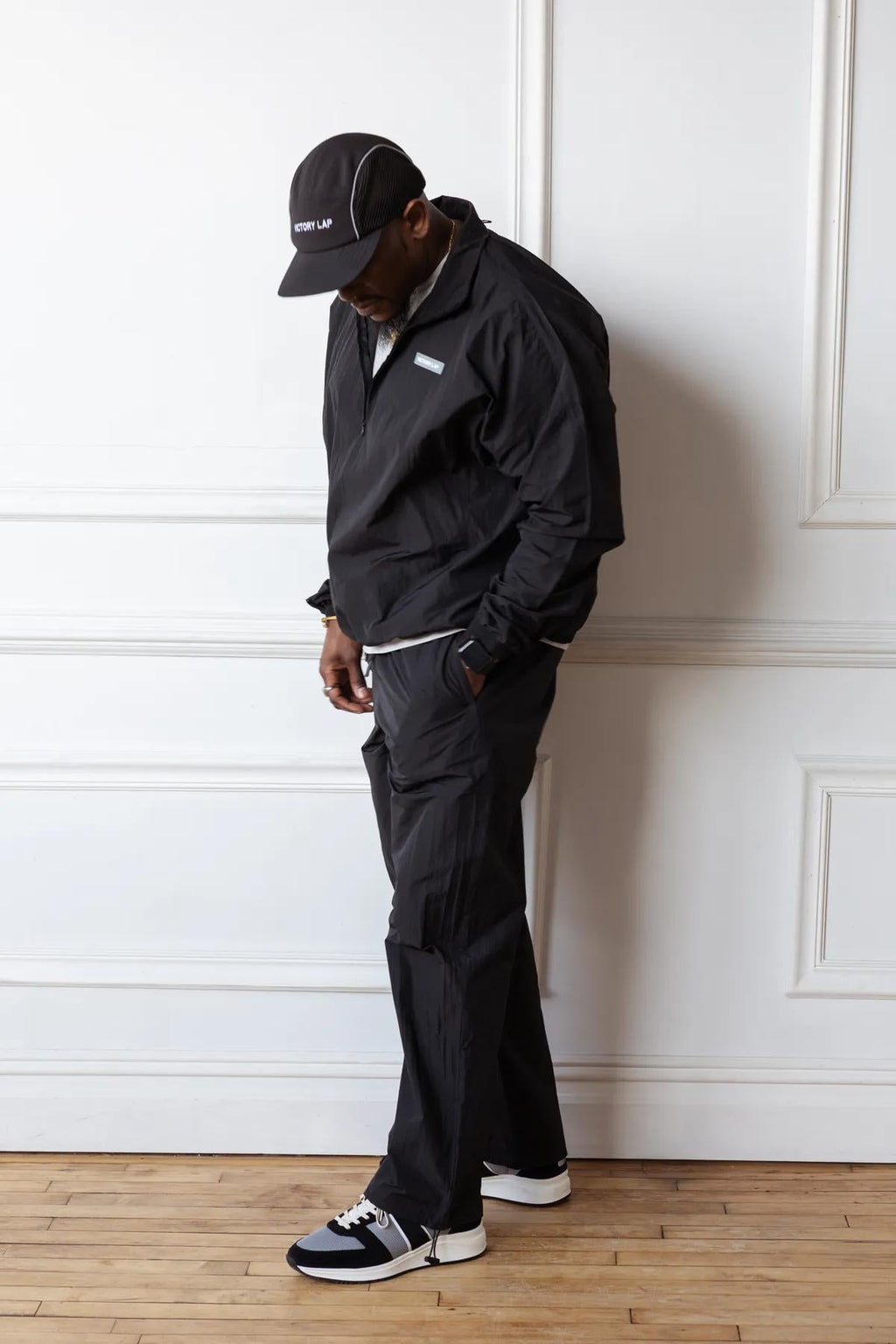 Victory Lap Crinkle Nylon Quarter Zip