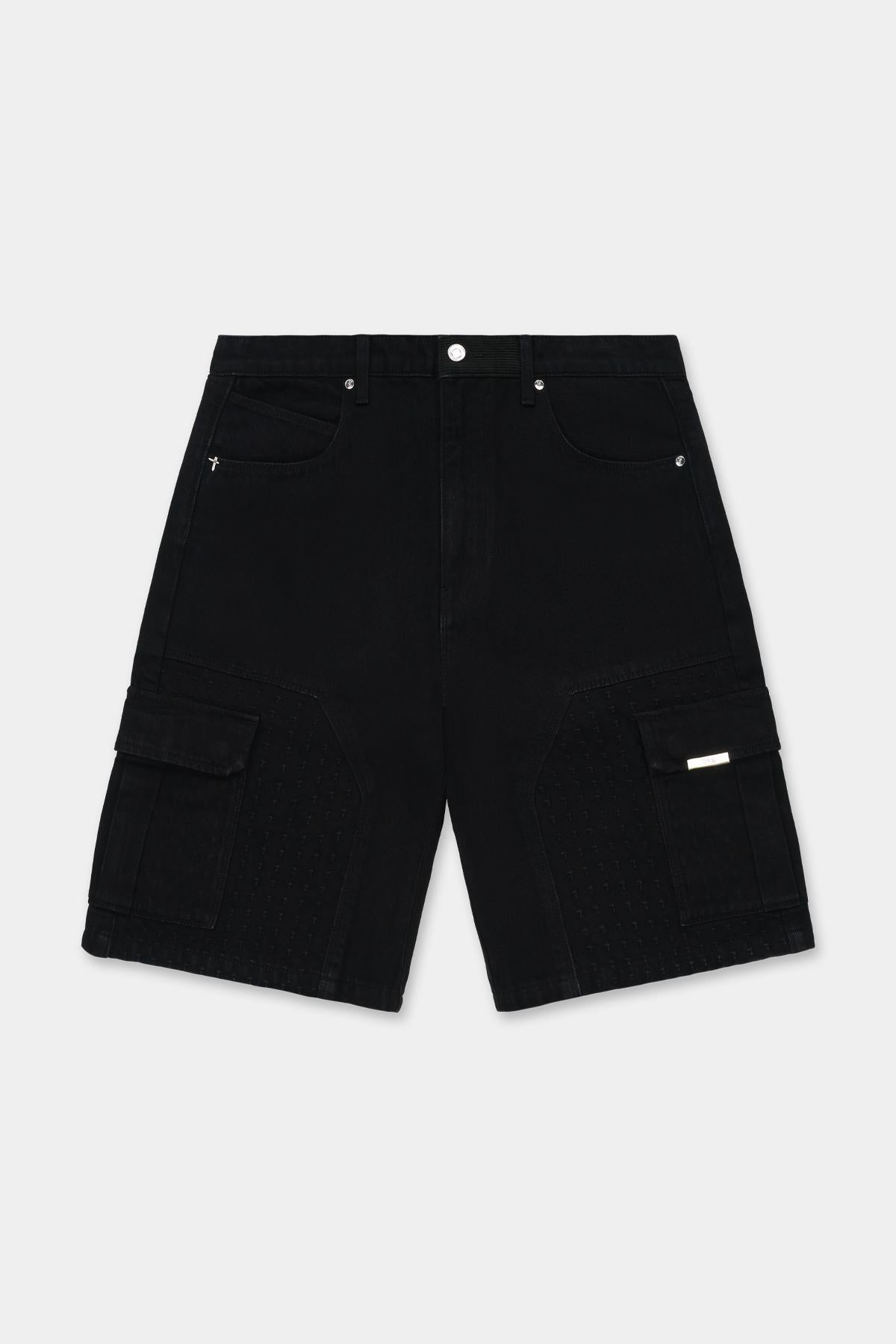 RTA Joseph | Black 3D Cross Short