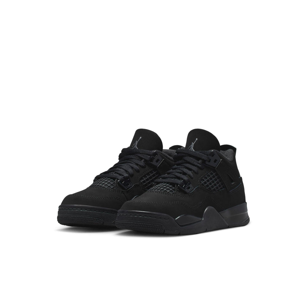Jordan 4 Retro Little Kids' Shoes "Black Cat"