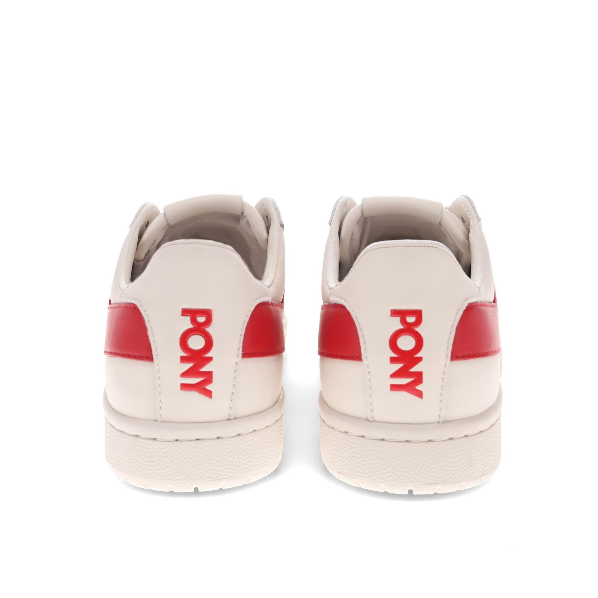 Pony M-80 Low Off-White/Red