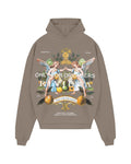 Undergold Riviera Fruit Angels Hoodie Brown