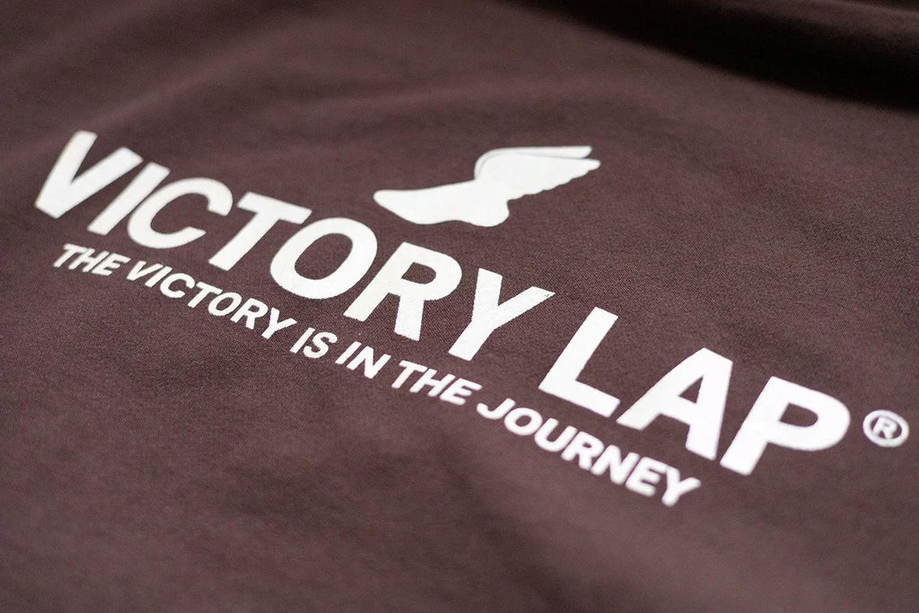 Victory Lap Slogan Hoodie