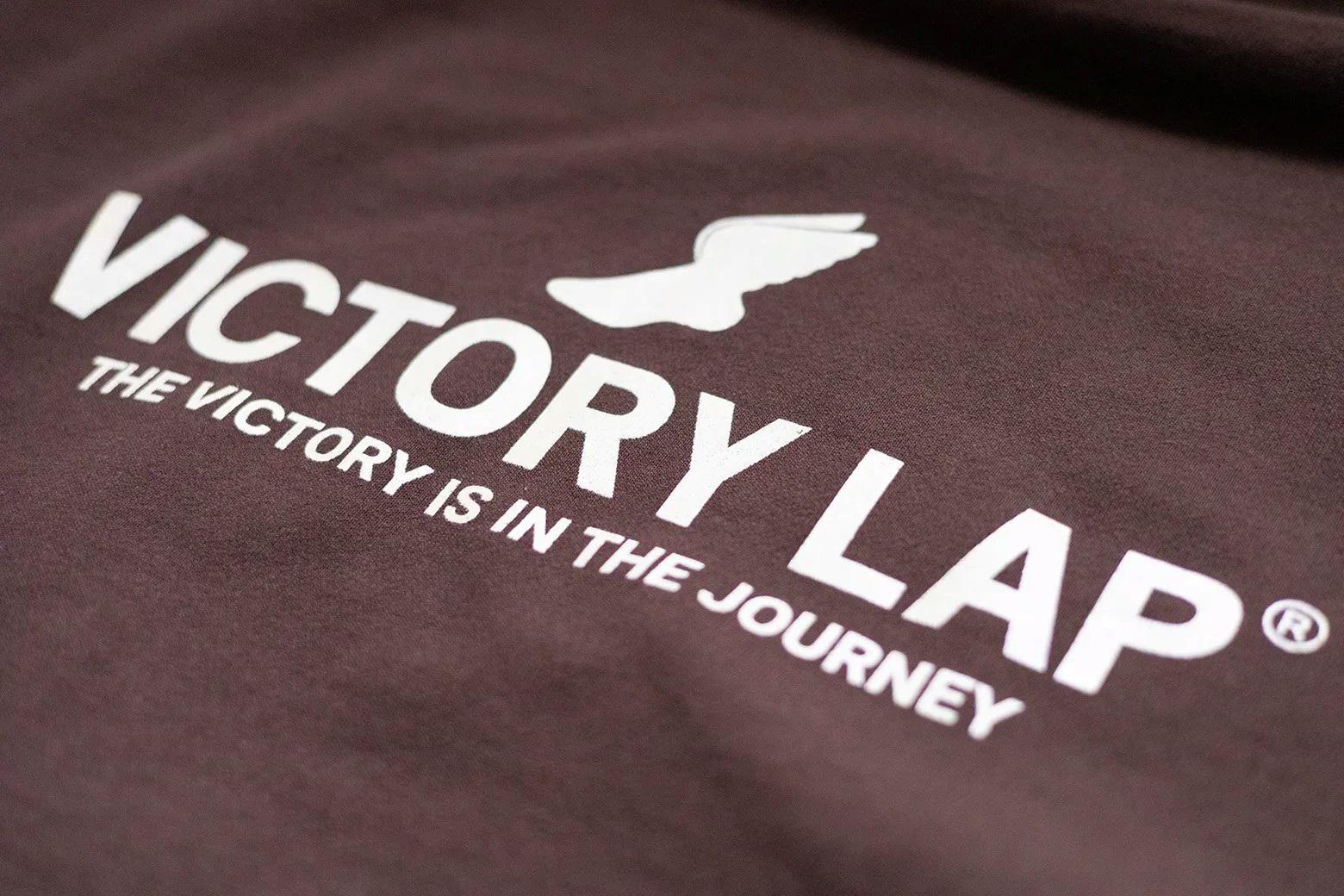 Victory Lap Slogan Hoodie