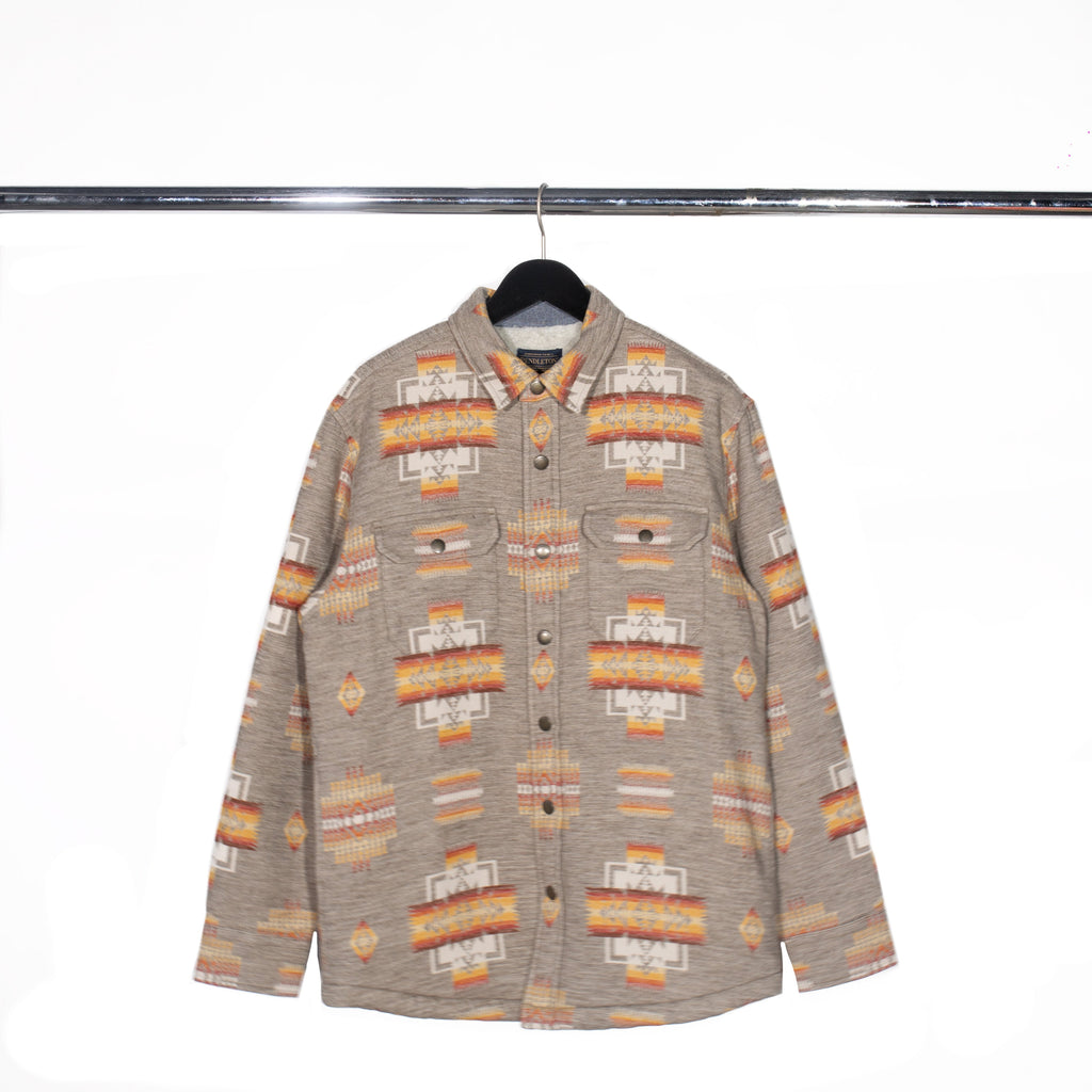 PENDLETON MEN'S DOUBLESOFT SHERPA-LINED SHIRT JACKET